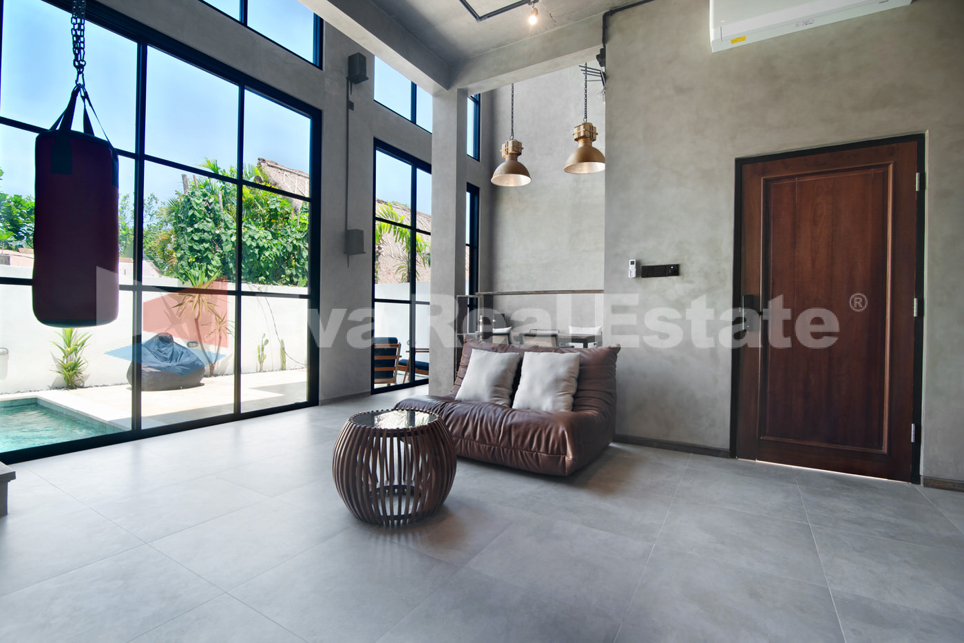 Modern Industrial Style Villa in Tumbak Bayuh - Eva Real Estate - Modern Industrial Style Villas
