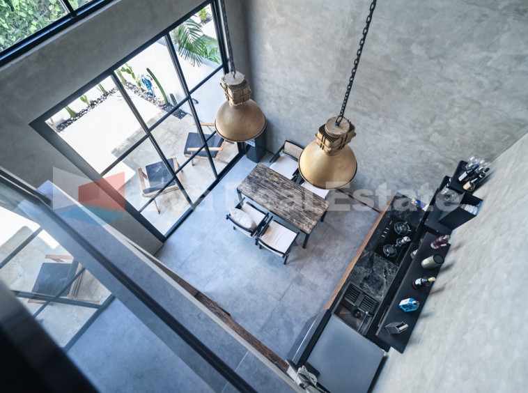 View of Modern Industrial Style Villa in Tumbak Bayuh - Eva Real Estate