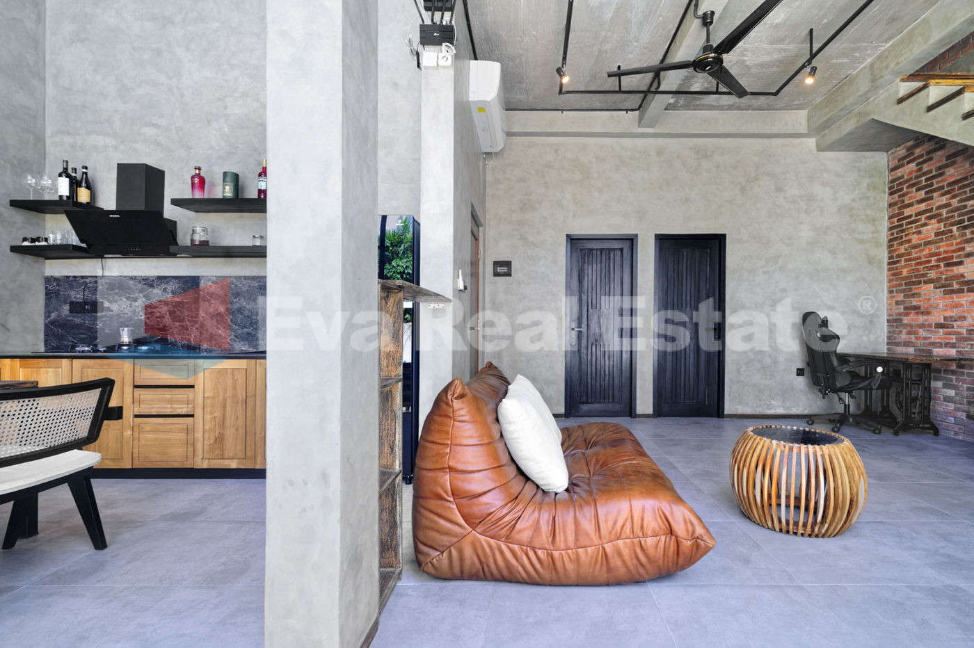 View of Modern Industrial Style Villa in Tumbak Bayuh - Eva Real Estate
