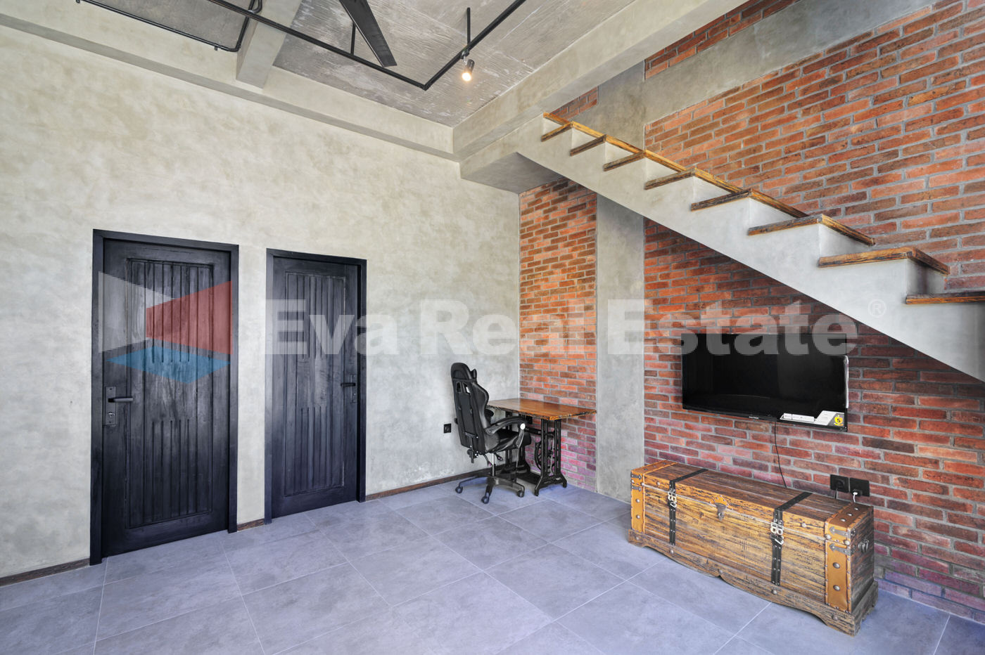 Image showcasing Modern Industrial Style Villa in Tumbak Bayuh - Eva Real Estate